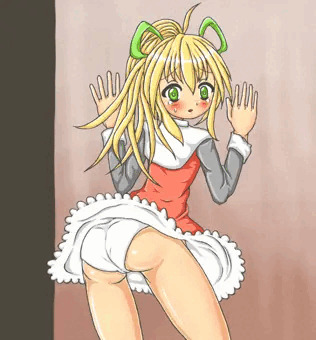 後ろからロールちゃん