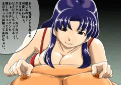ミサトさんから乳首責めされる