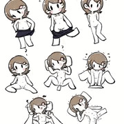 スク水タグの女の子のつもり