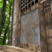 神社でイタズラ