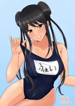 日焼けスク水フェイちゃんさん
