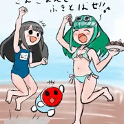 今週あげた太鼓ガール
