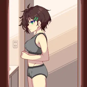 うちの子　胸みせ