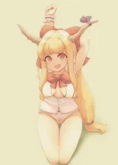伊吹萃香 背伸び