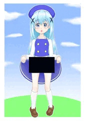 パンツの色を当てよう、香風智乃