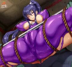 筋トレ用具化された対魔忍 凜子 Ver4( term97 )