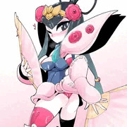 誕生日プレゼントのお返しに描いた貂蝉キュベレイさん