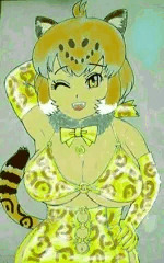 ボディコン　ジャガーさん　色付き