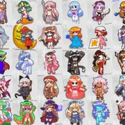 「ゲームに出てくるザコ敵の女の子百人描く」タグで描いた子まとめ