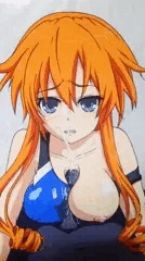 仕方なく奉仕する夕弦さん。