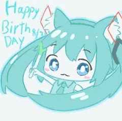 ミク誕生日イラスト