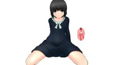 好きな子の子宮をなめられるgifアニメ