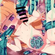 触手の卵が孵って