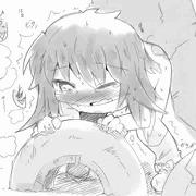 校庭の片隅で