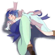 無防備に突き出した弱いところをなでなでつんつんされる魔法少女