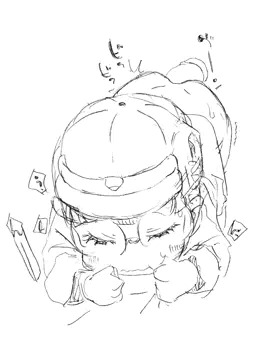 耐える福田
