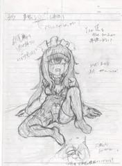 ラフちょっと。（リョナ含む）