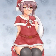 長門サンタからプレゼントをもらい隊