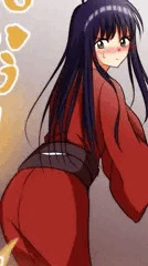 着物でおなら