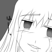 グロ注意…(落書き)⚫︎⚫︎でオナってる？女の子