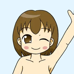オリキャラ絵（全裸バージョン）