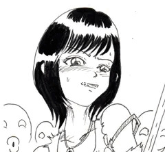 巨乳退魔師ピンチ！