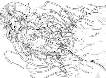 イリスちゃんと触手