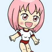 デフォルメオリキャラ絵（健全）
