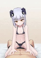スカベンジャーちゃん騎乗位えっち