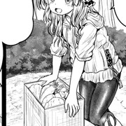 冬コミのえちちなルミちゃん本、ペン入れ中