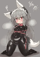 ラバースーツティセちゃん❤