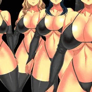 黒ビキニ女戦闘員