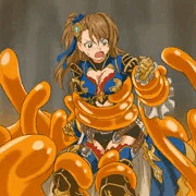 [コミッション]ベアトリクスとオレンジスライムpart1