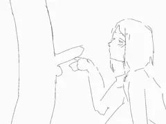 作画崩壊ひょっとこフェラ