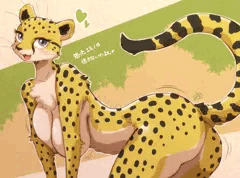 チーターのクイーンちゃん