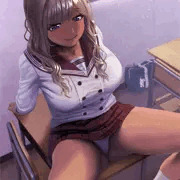 二人きりの教室で・・・
