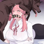【skeb依頼】口内を犯される陸八魔アル