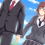 甘奈ルートのおてて繋ぐCG