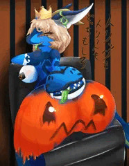 ハロウィーンロアちゃん
