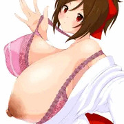 デカブラ巫女さん