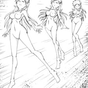 変身シーンみたいに
