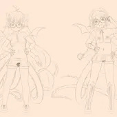 Purewhite Kurono and Kirino