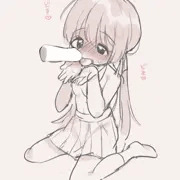 ちっちゃいおててで受け止めてくれるすみれちゃん