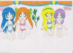 ひなゆり天女の乙女達