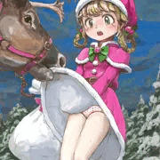 パンツチェックトナカイ