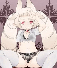 アメスク姿の吸血お嬢