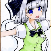 例大祭で売る色紙絵の新しいもの。