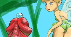Tink with mushroom