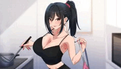 朝のギャル