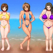 巨乳娘3人組